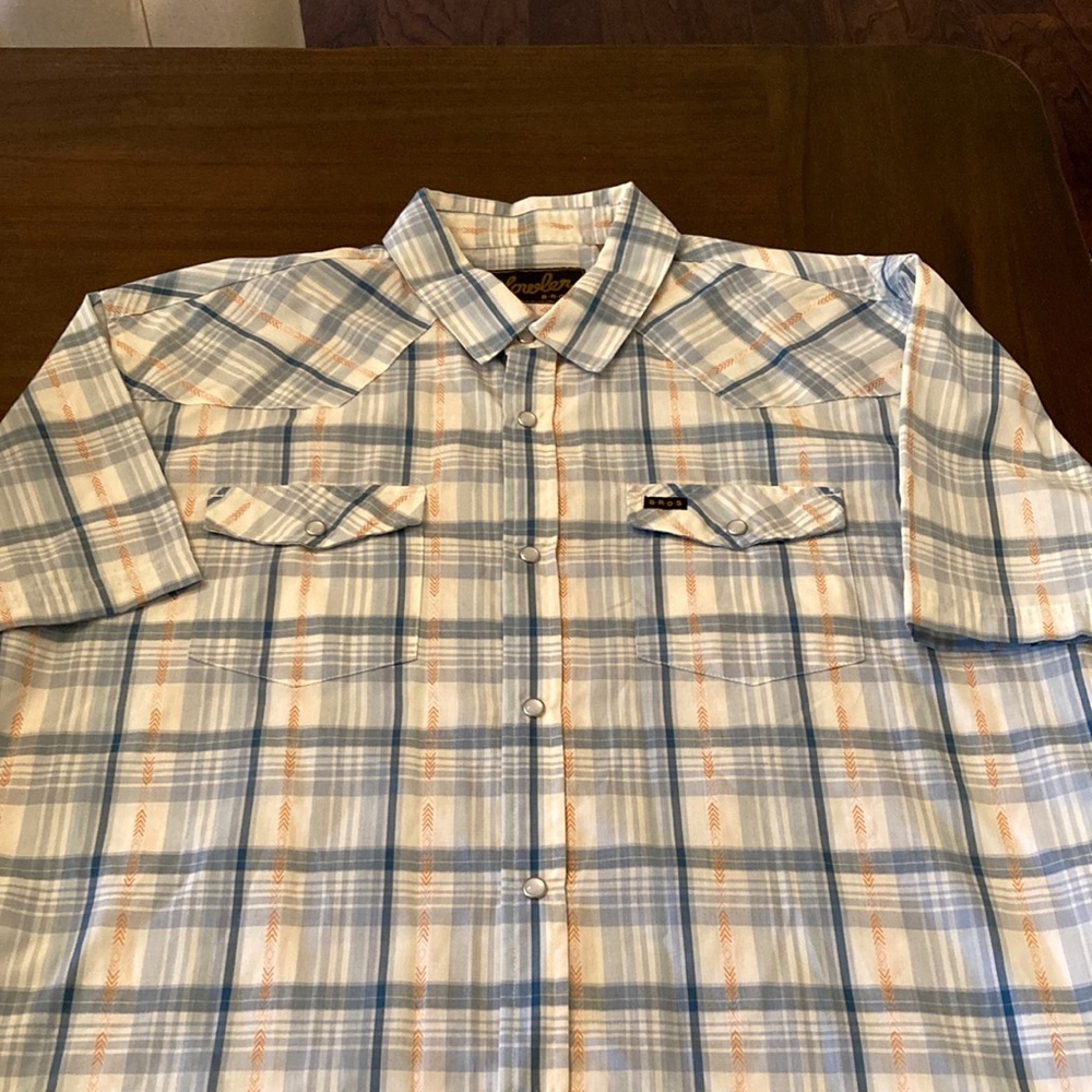 NEW! Howler Bros Pearl Snap Short Sleeve Shirt XL